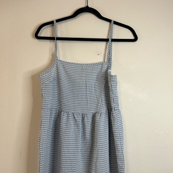 Urban Renewal Remnants Check Tiered Midi Dress - Picture 4 of 10